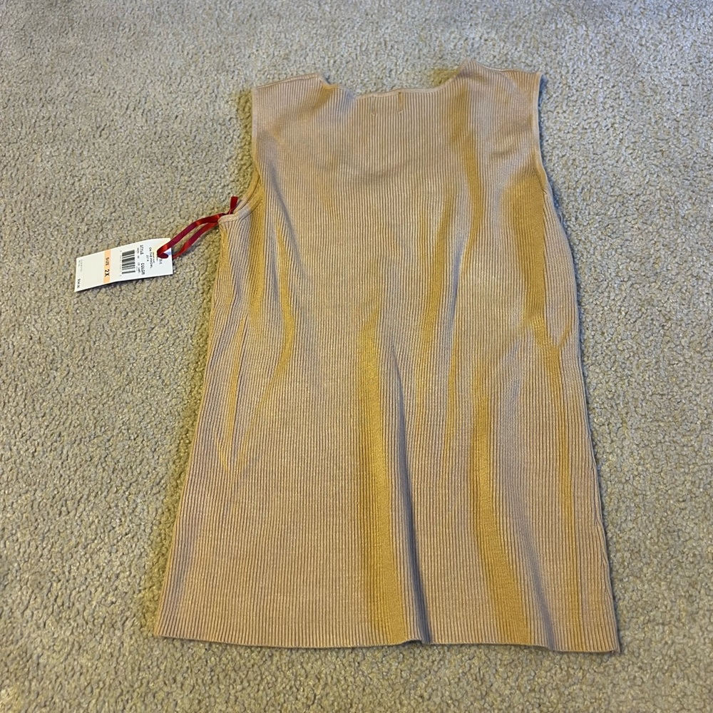 Ruby Rd. Beige Embellished Tank Top - Picture 4 of 4